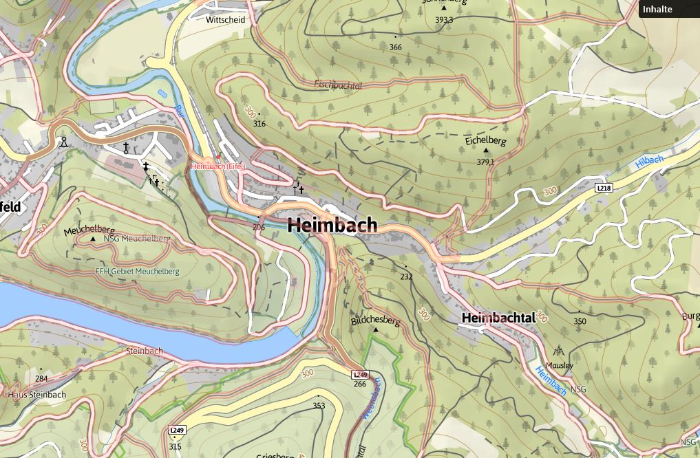 Heimbach Karte